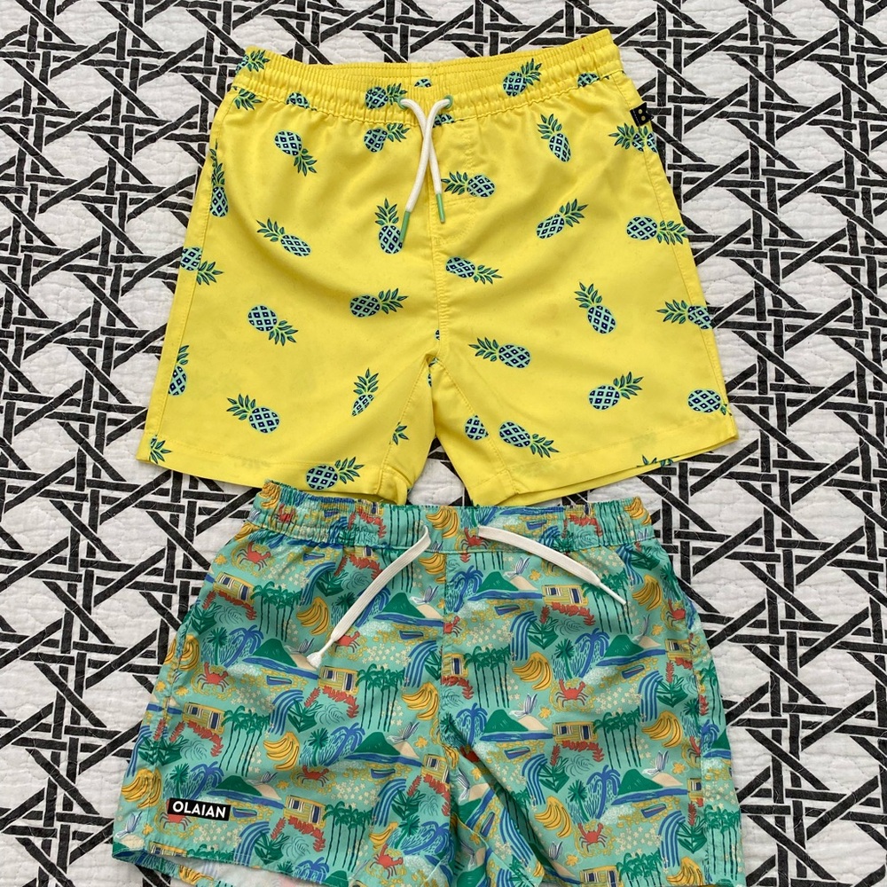 Olaian and Okaidi Swim Trunk Lightweight Elastic Waist